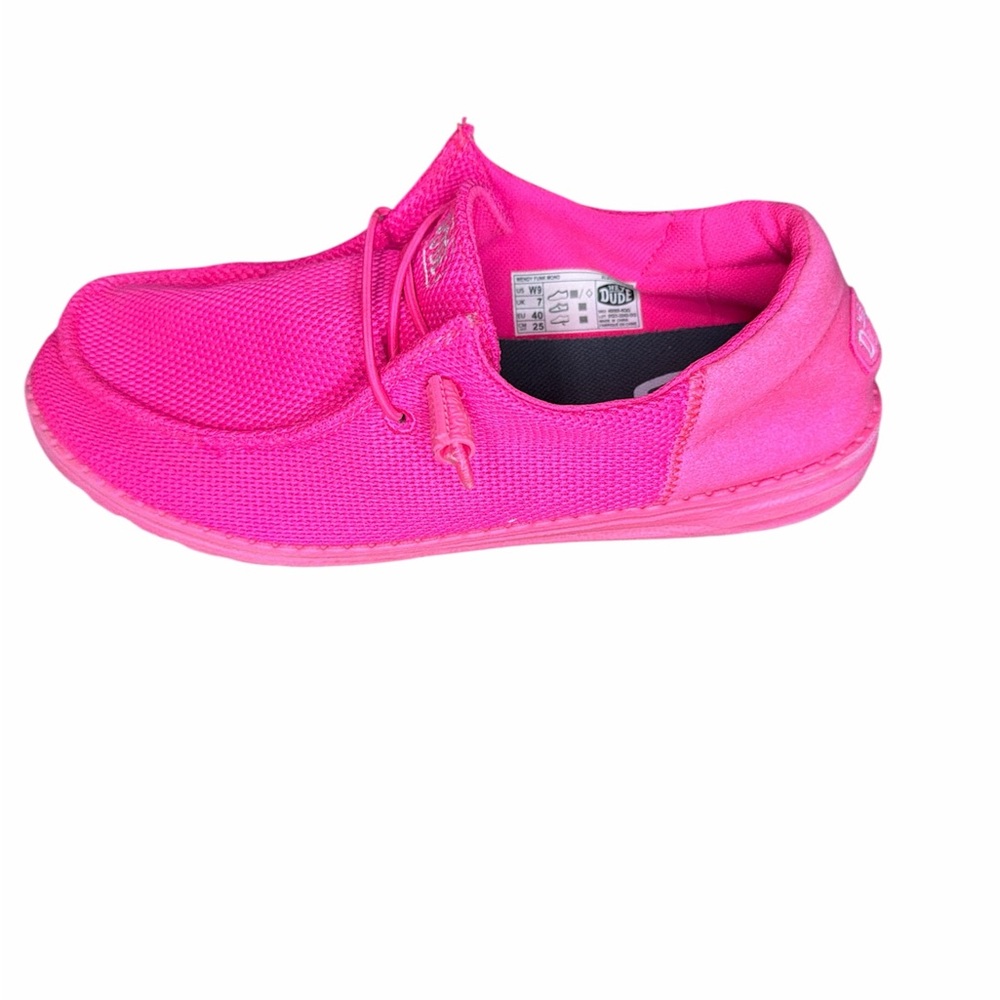 Hey Dude Wendy Funk Mono in Electric Pink - Picture 2 of 6